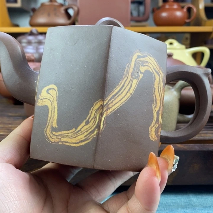 沫***雨紫砂茶壶原矿紫砂壶系列产品