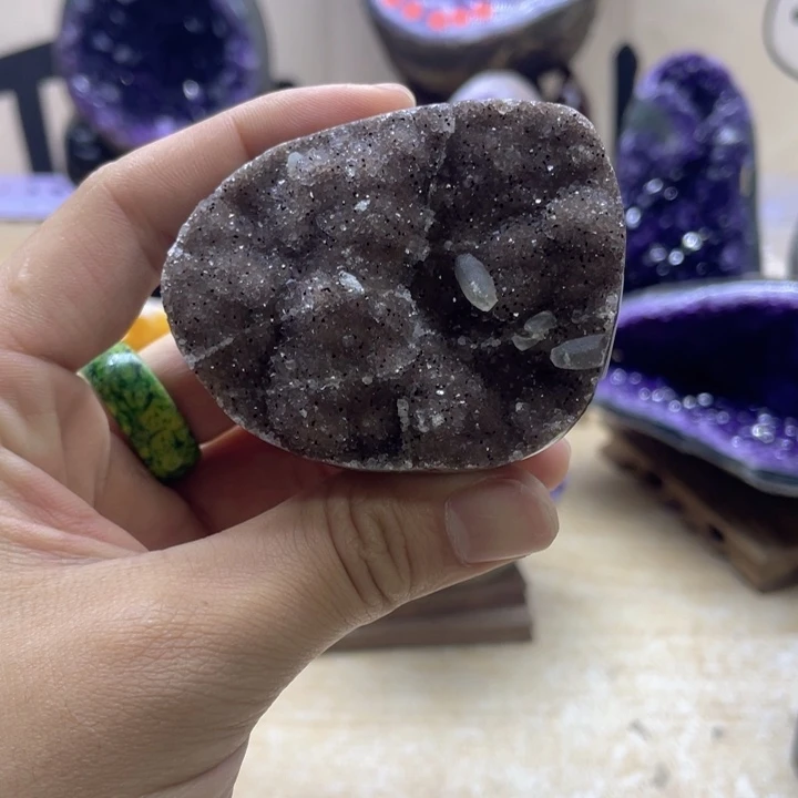 未镶嵌珠宝半成品紫晶