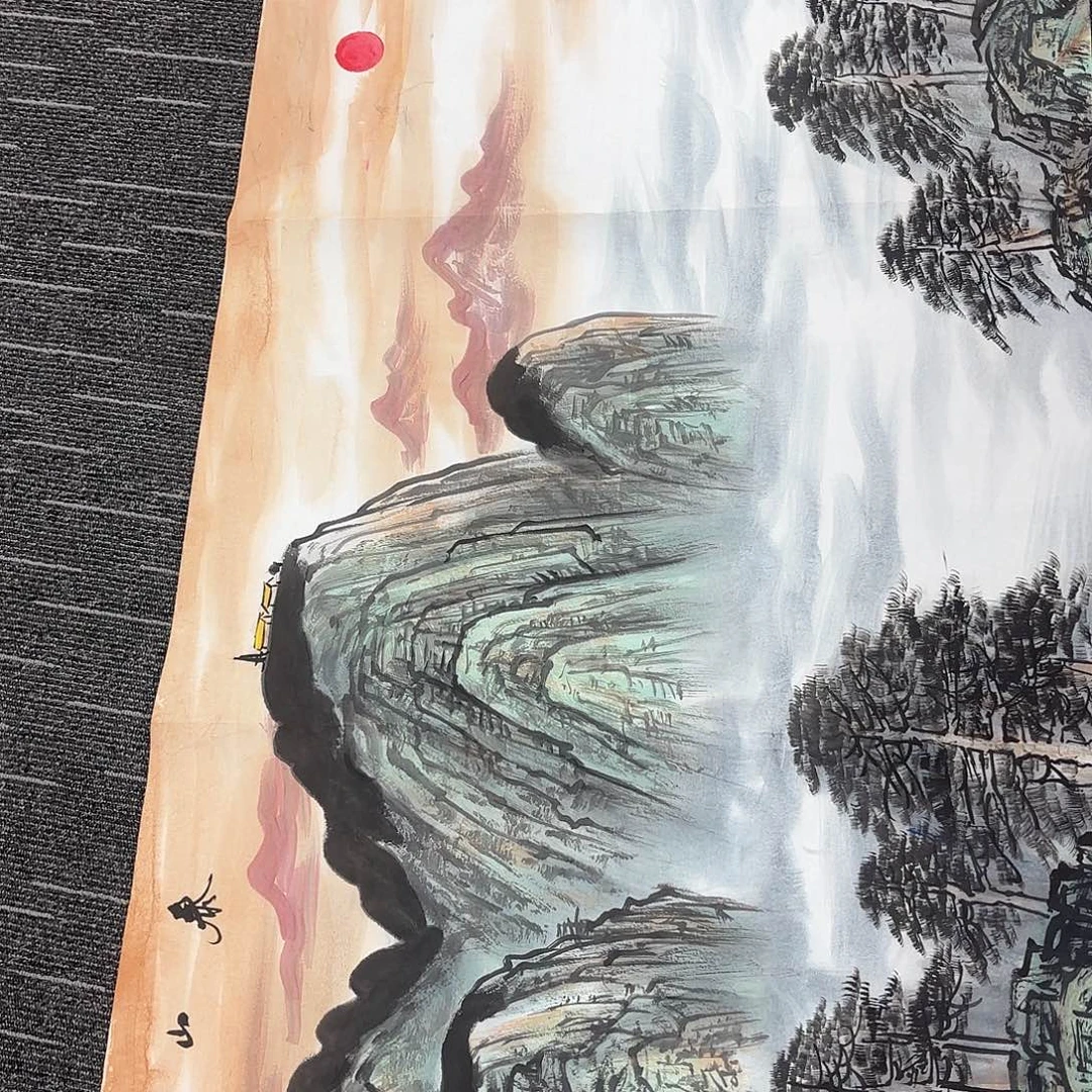 国画国画作品纯手绘