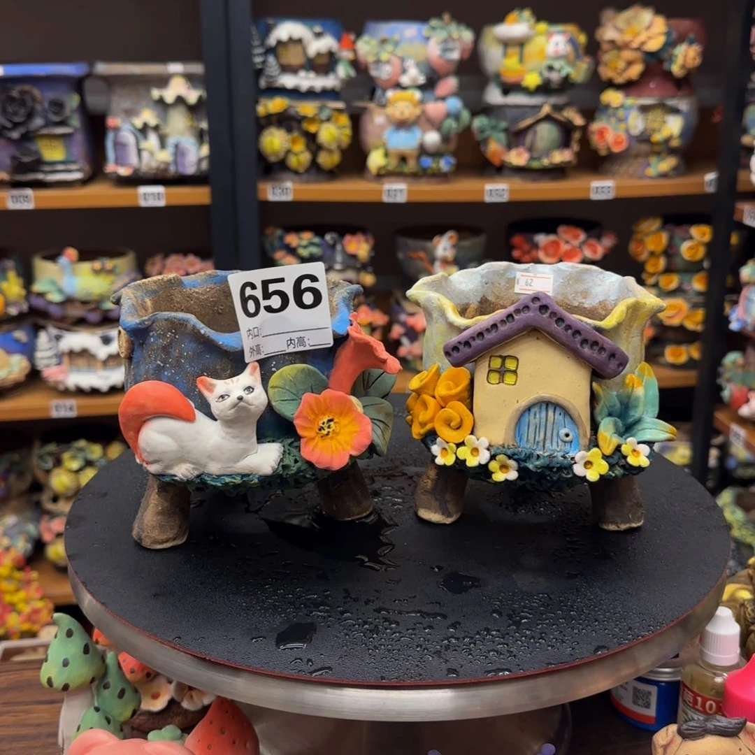 【闪购商品】粗陶手捏