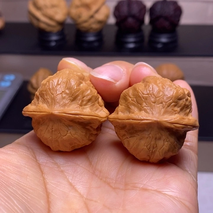 把件文玩核桃芭蕉扇54