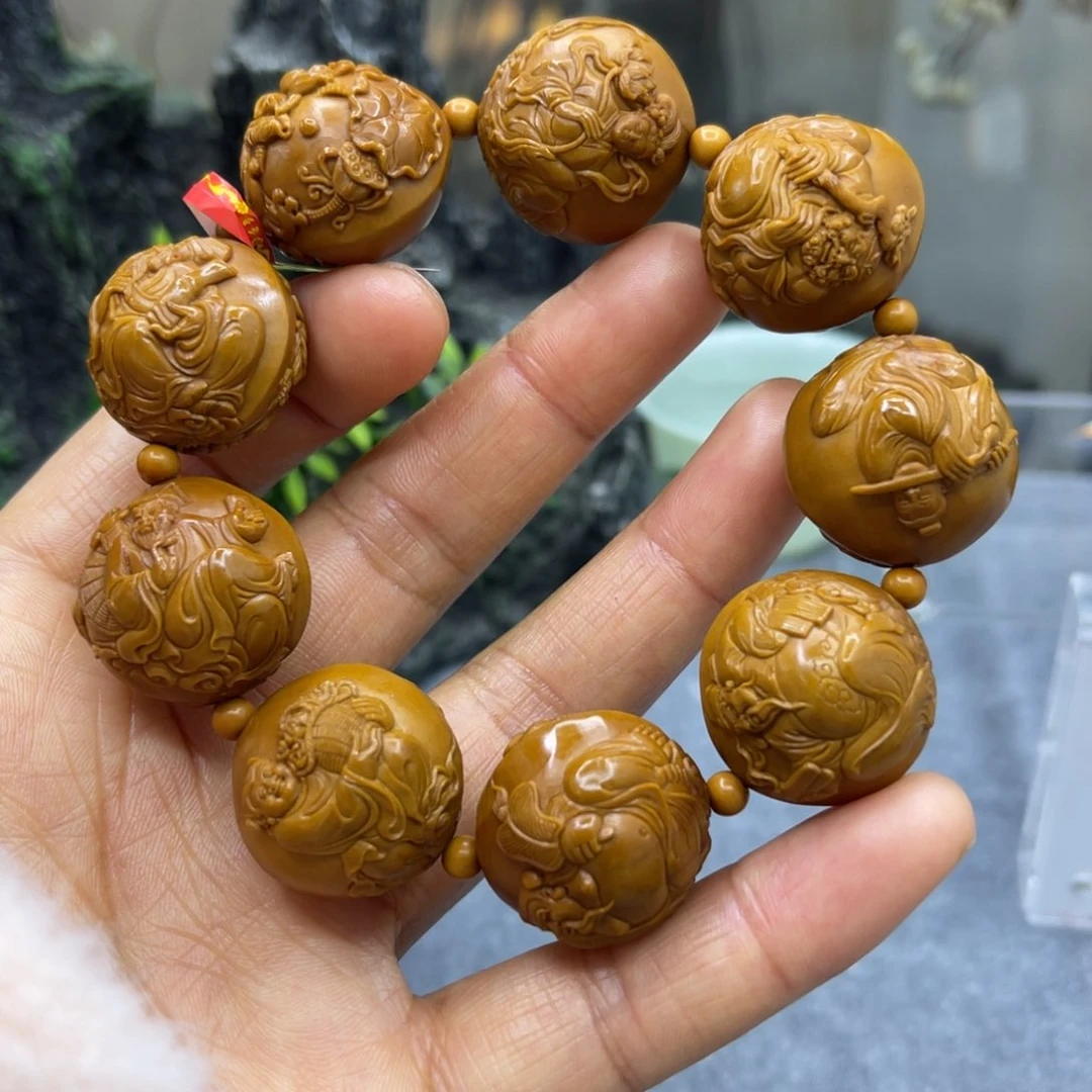 吊坠橄榄核八仙手串