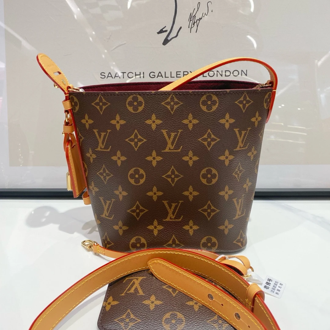 未使用 LouisVuitton/路易威登 lv all in bb 单肩斜挎包（14072）