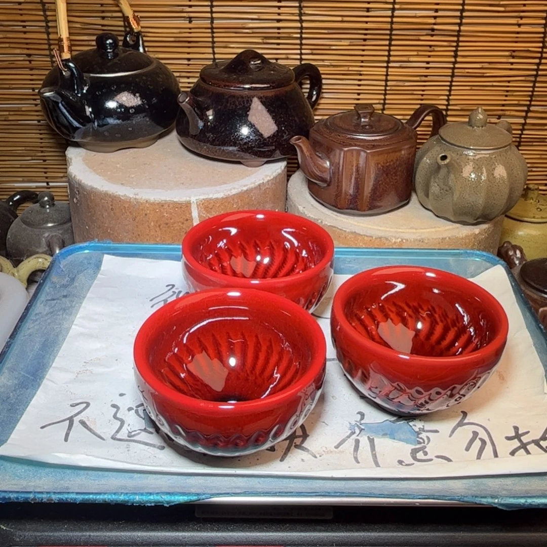 茶盏建窑建盏 微瑕作品
