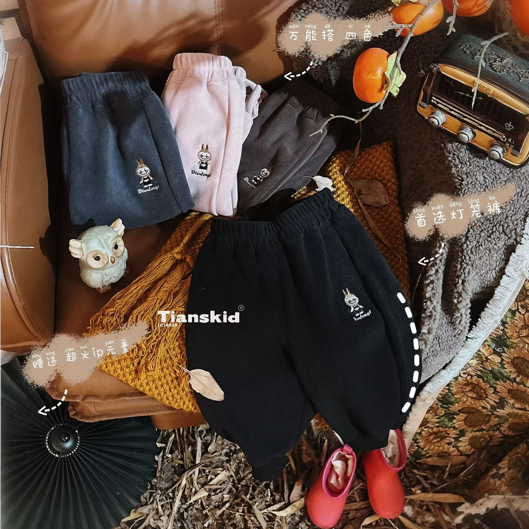 Tianskid2025秋冬卡通加绒暖暖裤72214赠送公仔小盲盒