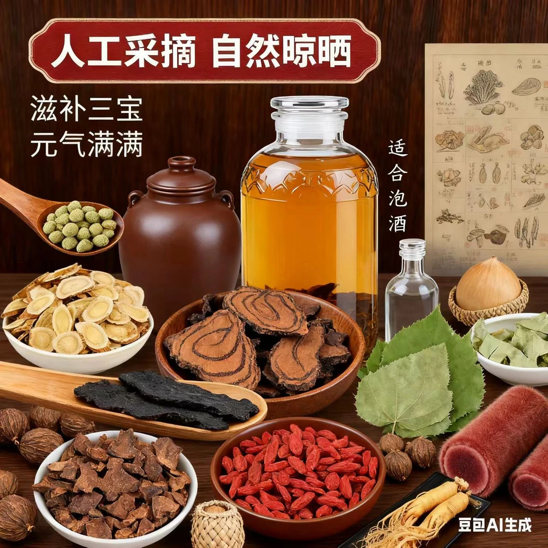 男士十三味滋补养生泡酒料含鹿茸