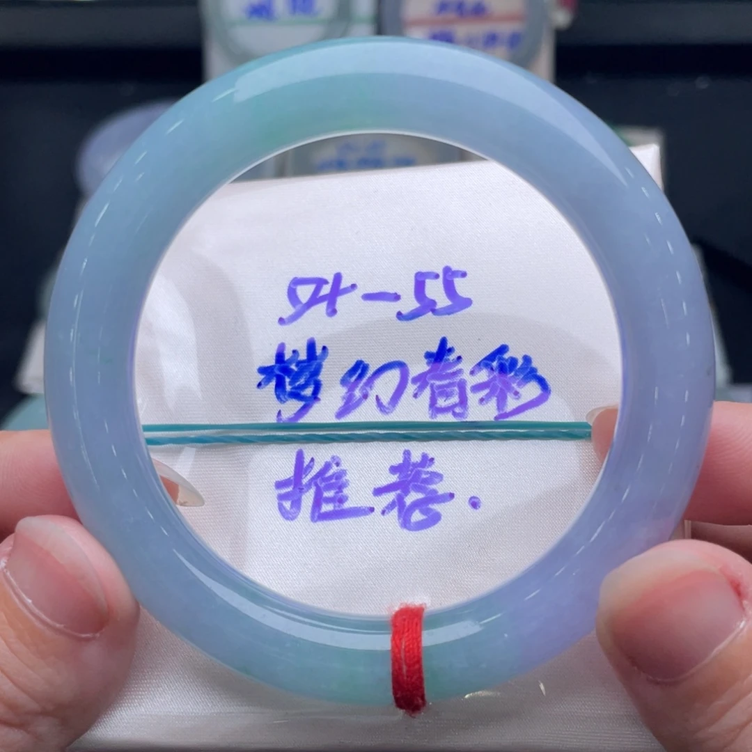 翡翠未镶嵌手镯翡翠手镯38