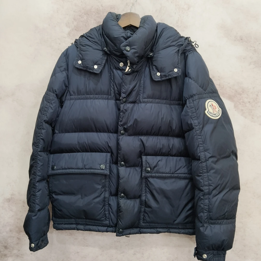 99新 MONCLER Moncler盟可睐  藏蓝色羽绒服  3码/6611