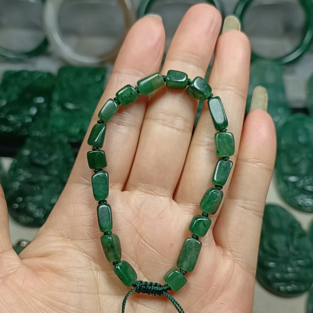 独山玉未镶嵌手链
