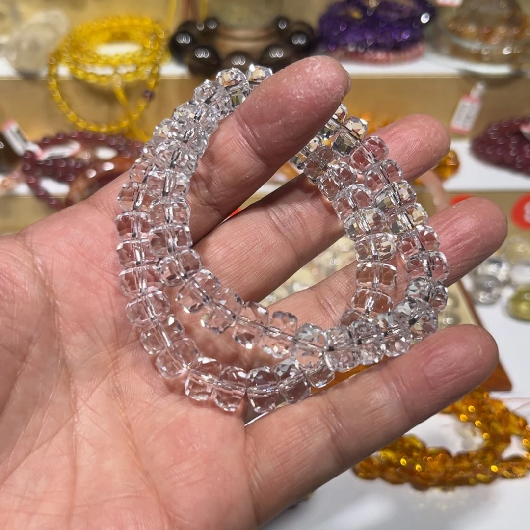 非金属10m白车切面手串