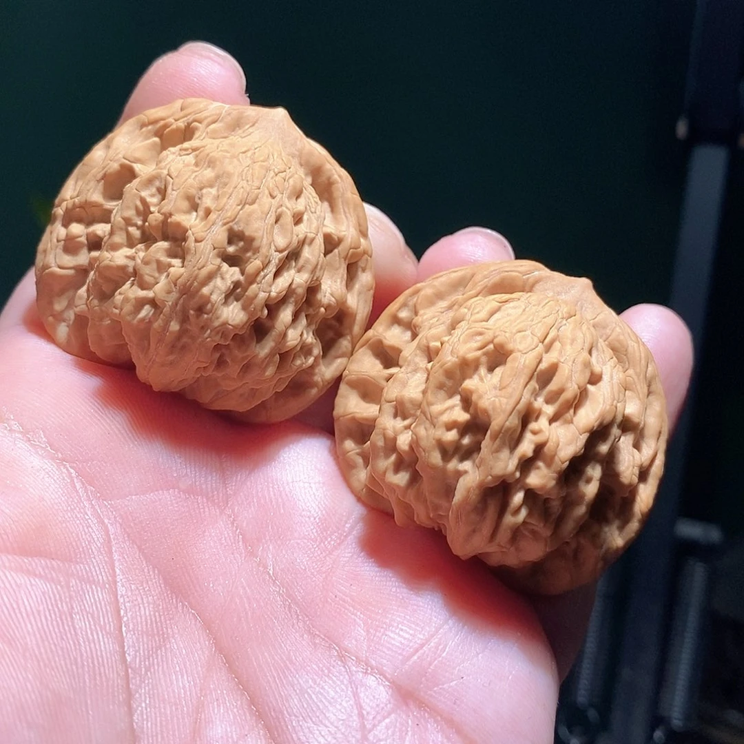把件文玩核桃42虎头全品