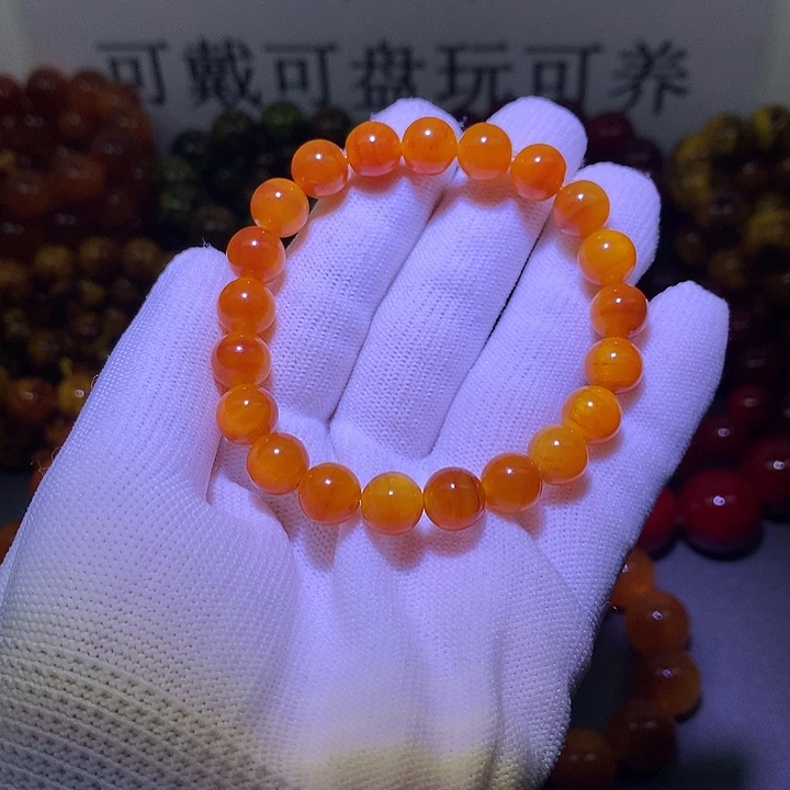 手串/手链松木（琥珀木）0.9 包浆高货