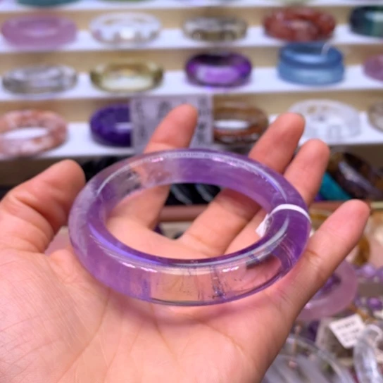 水晶手镯未镶嵌水晶
