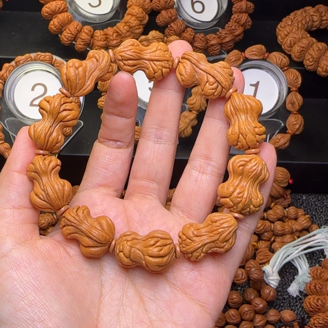 高***远手串桃核秦岭花生