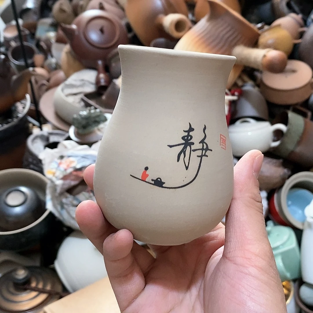 瓷片荷花的一种色彩和颜色一样了