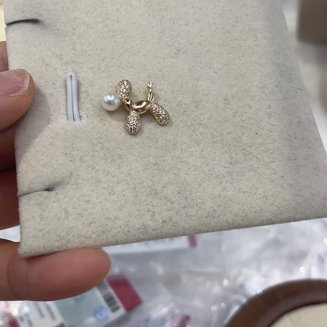 吊坠(不含链)银S925镶嵌海水珍珠