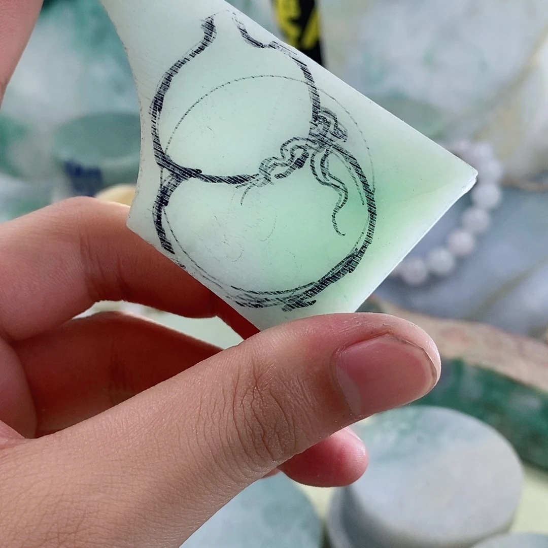 翡翠散珠天然缅甸翡翠a货30