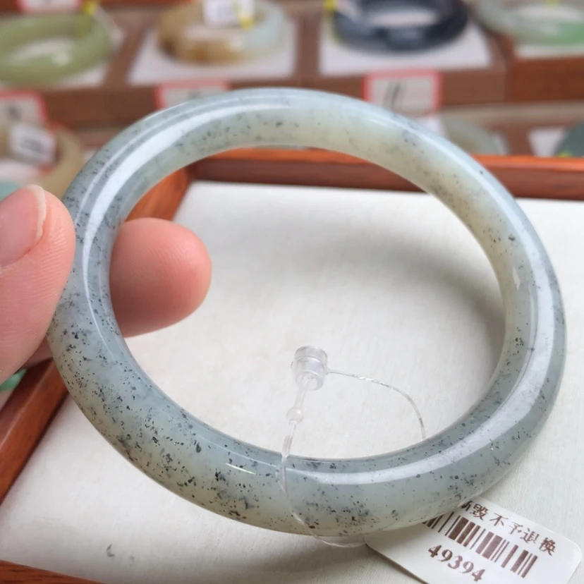 【闪购商品】和田玉手镯未镶嵌33号，60.5