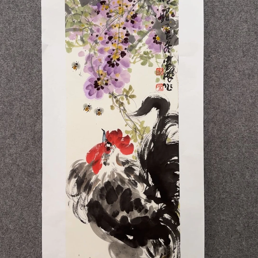 国画zz娄鹏老师手绘作品