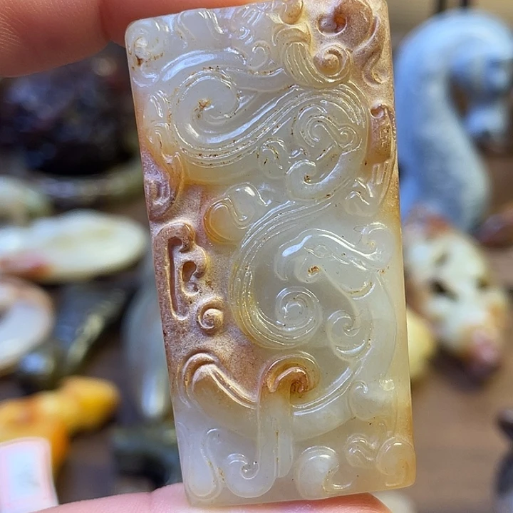 和田玉（糖玉）未镶嵌挂件