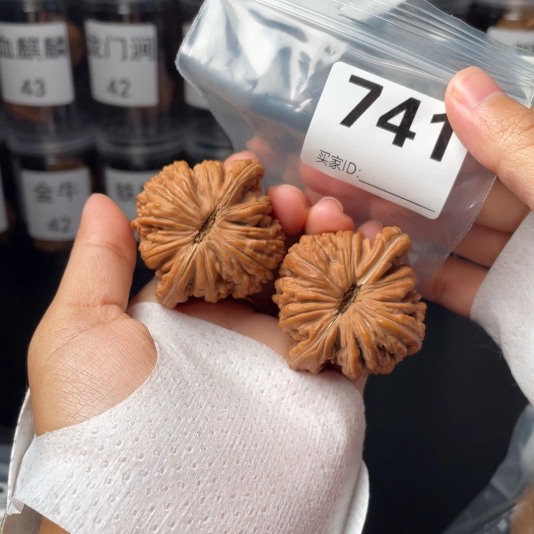 前***鹰文玩核桃把件全品48平谷楼