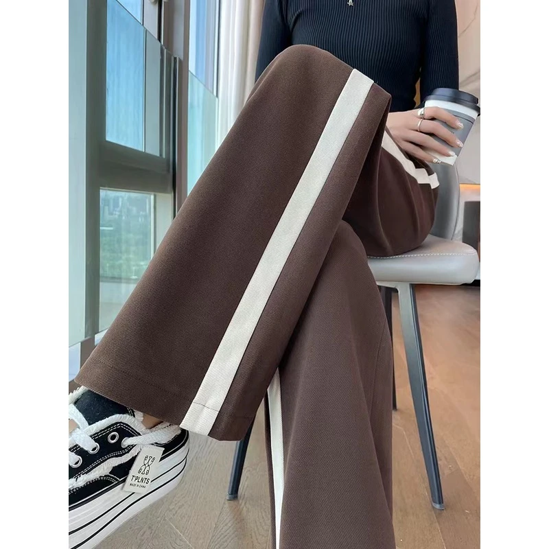 2024新款高级女士直筒休闲显瘦时尚气质洋气裤子  989