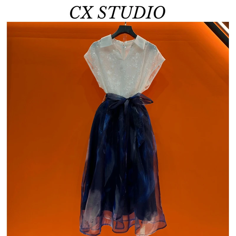 QC 气质名媛轻奢高级感连衣裙夏季今年流行2025新款N82501