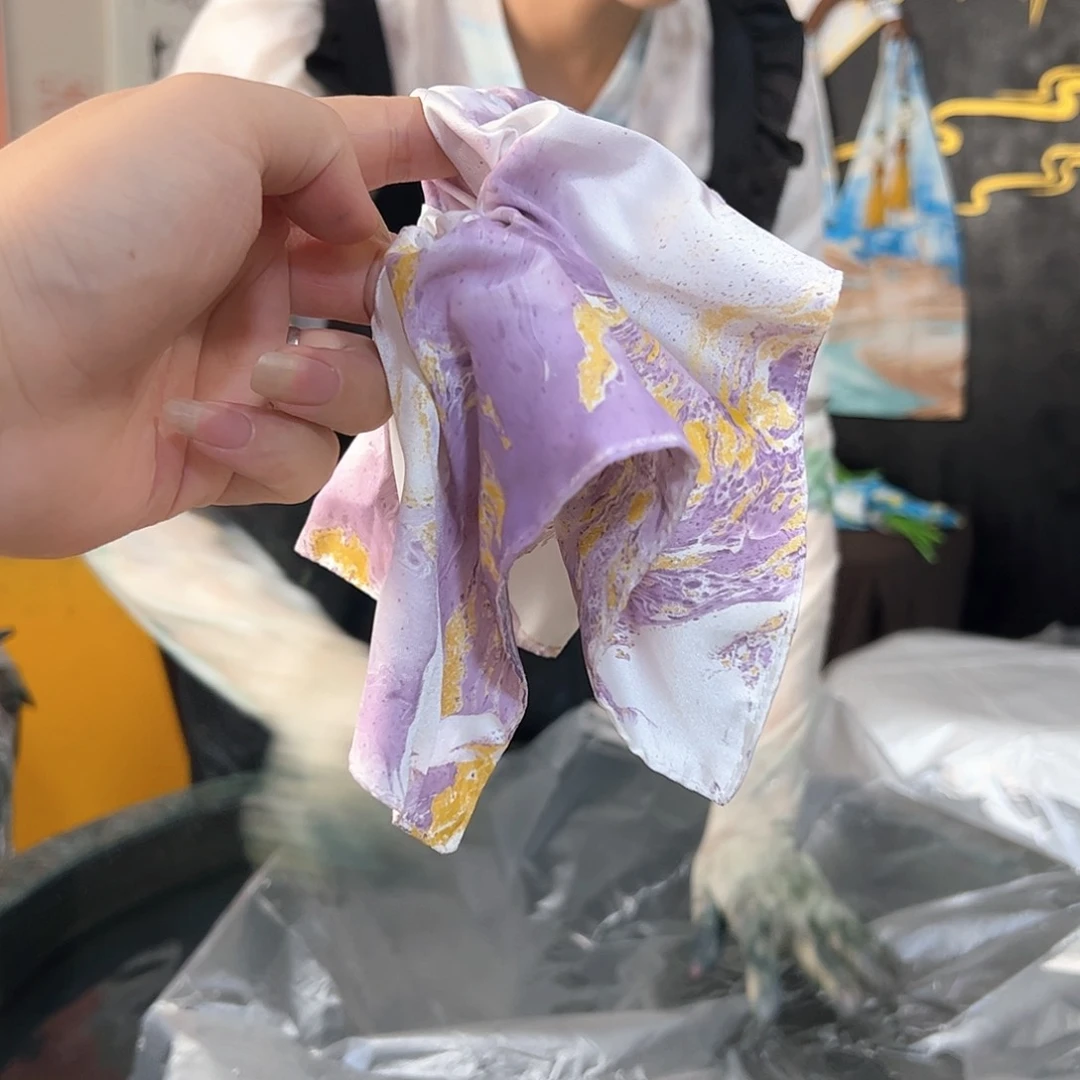 069缎面发圈手作饰品
