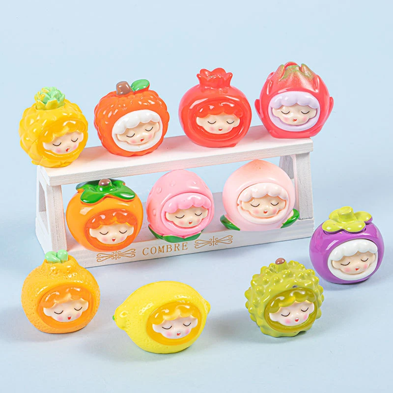 【主播代拆】【双许愿】树脂diy可爱摆件云梦水果