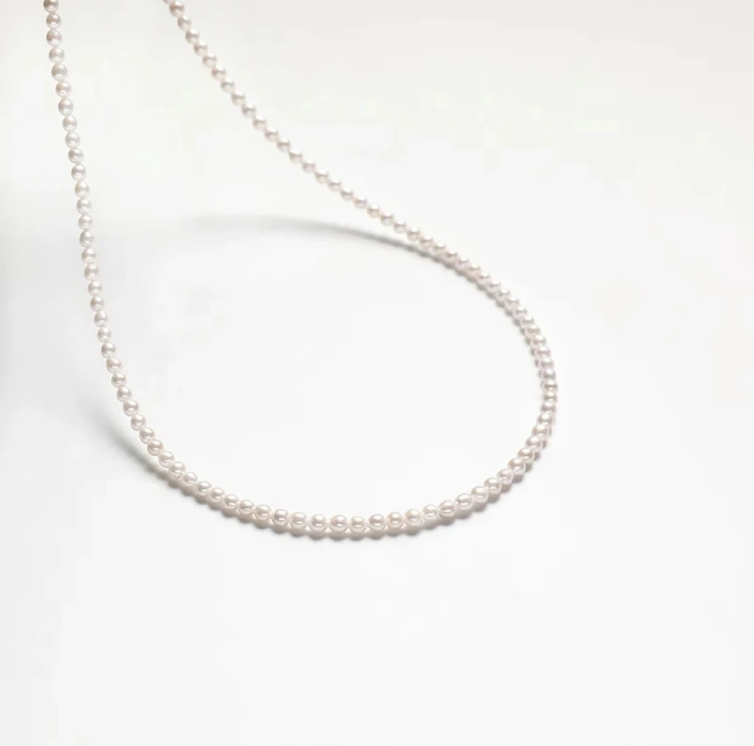 小飞专属特选彩磷级别滑皮8A小米珠百搭项链