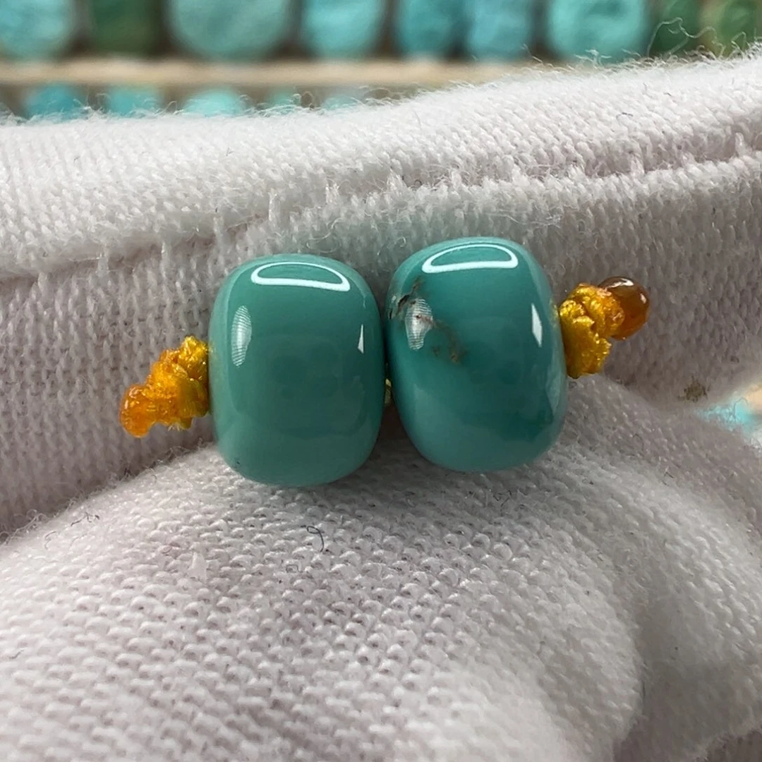 未镶嵌绿松石配饰7mm