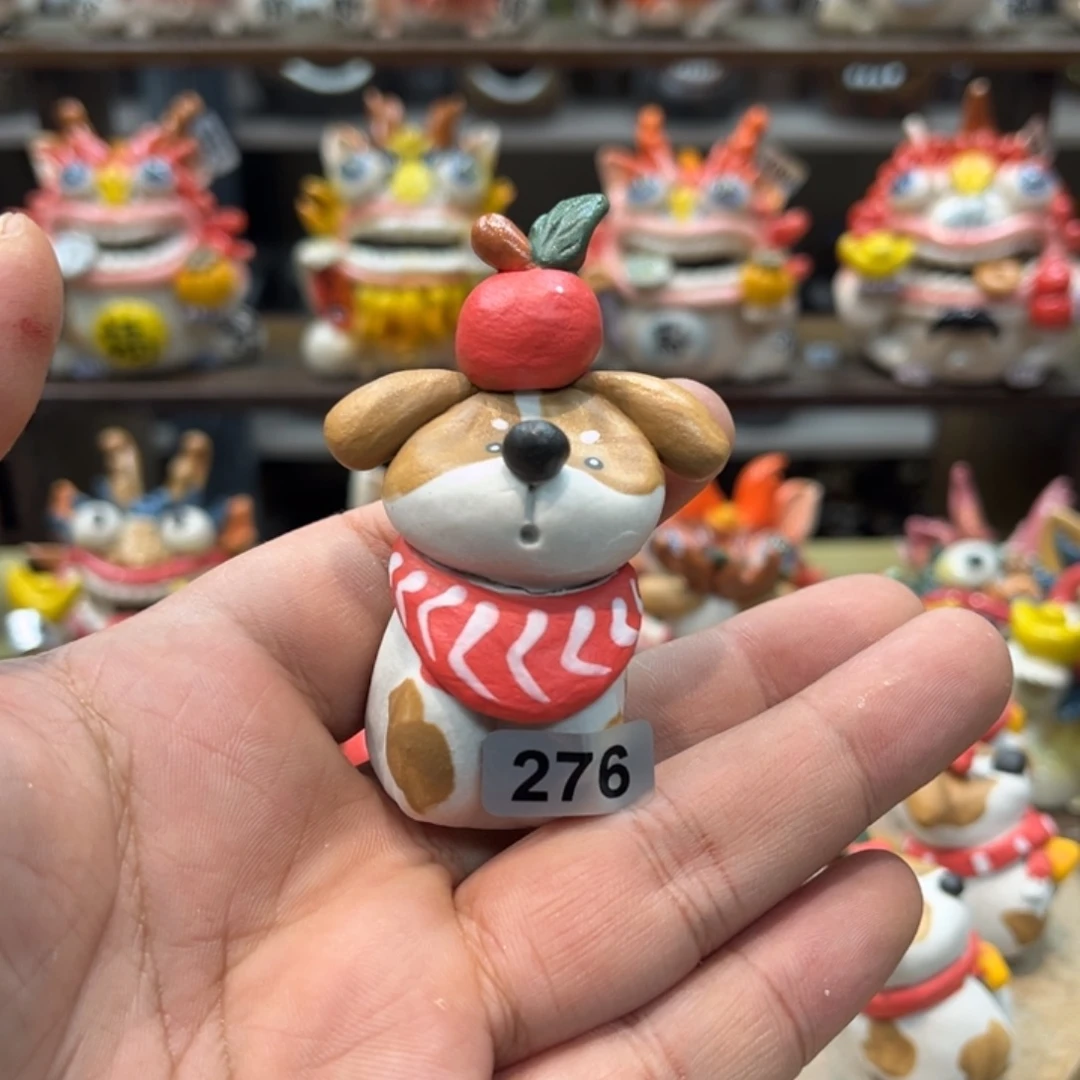 摆件纯手工抽象陶瓷摆件276