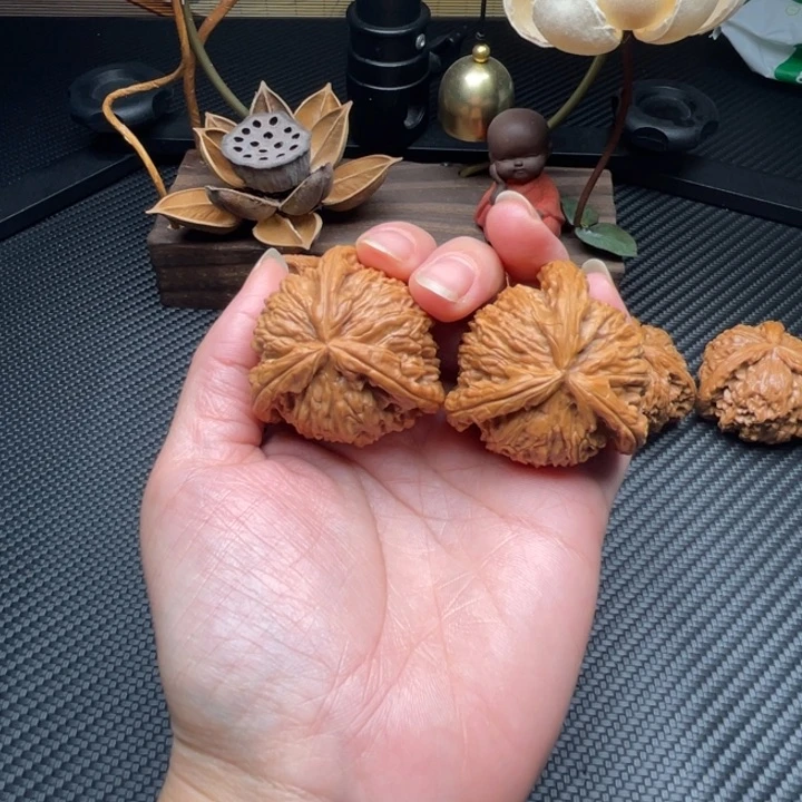 吊坠文玩核桃遥***1白狮子44尺