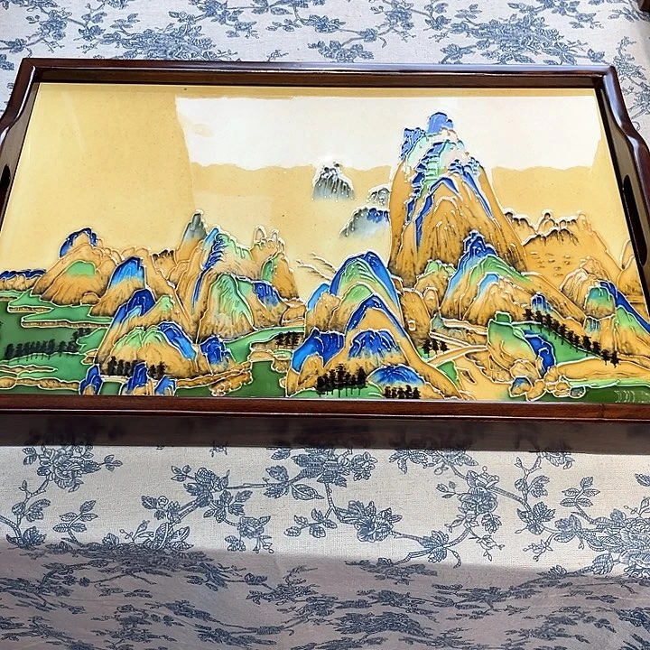 瓷板画瓷板画艺术作品