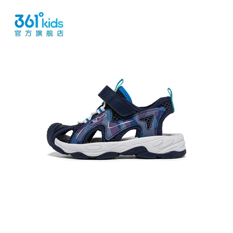 361°kids【商场同款】童鞋男童沙滩凉鞋夏季新款小童凉鞋