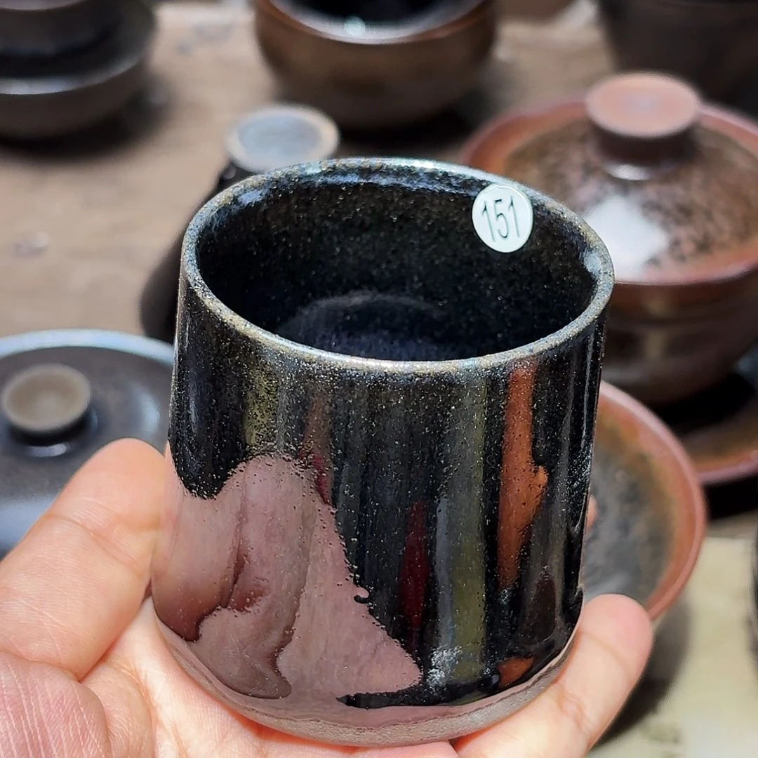 茶盏义兴龙窑建盏151微瑕