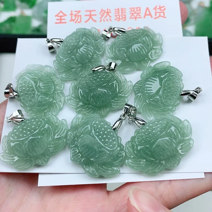 翡翠未镶嵌颈饰多样性发其1