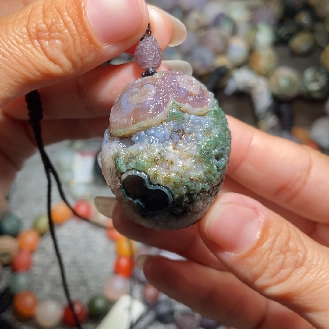 未镶嵌玛瑙/玉髓珠宝半成品
