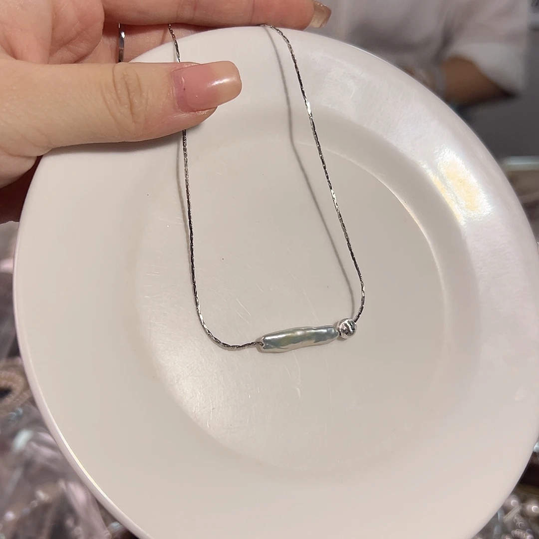 淡水珍珠设计款珠宝首饰天然淡水合金