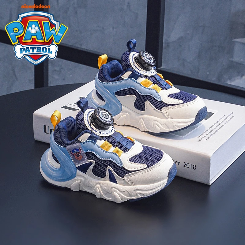 汪汪队时尚爆款2025新款春秋季男童运动鞋3-6岁儿童鞋软底休闲鞋