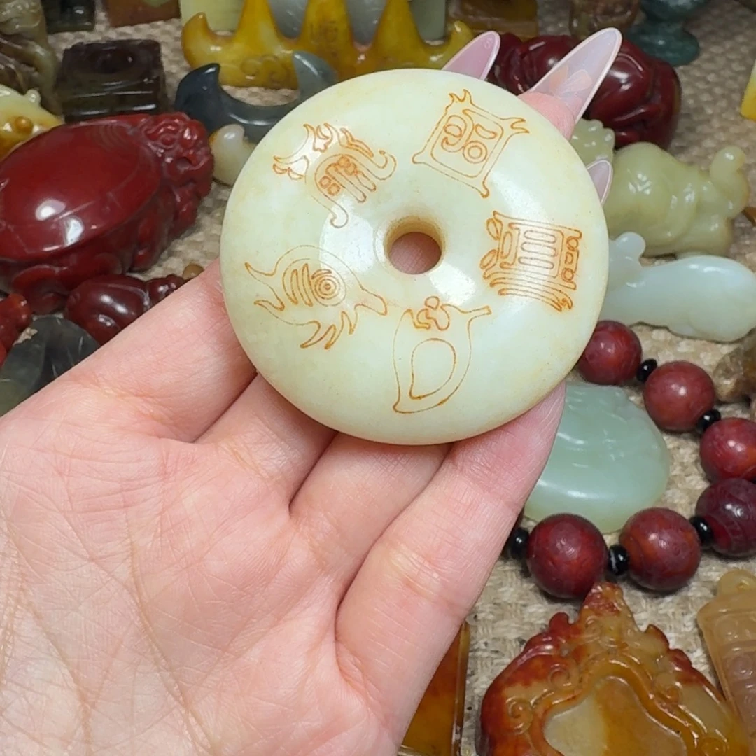 吊坠白玉菩提挂件