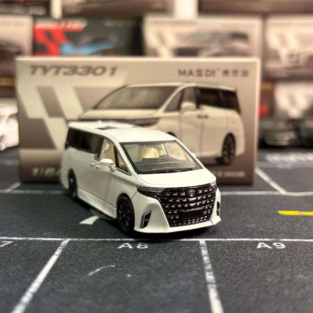 【有券领】麦思迪 1:64 新款埃尔法合金车模 白色