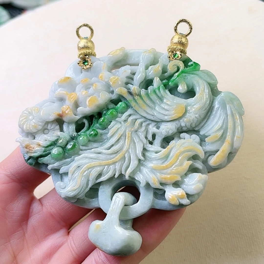 【闪购商品】翡翠颈饰未镶嵌挂件