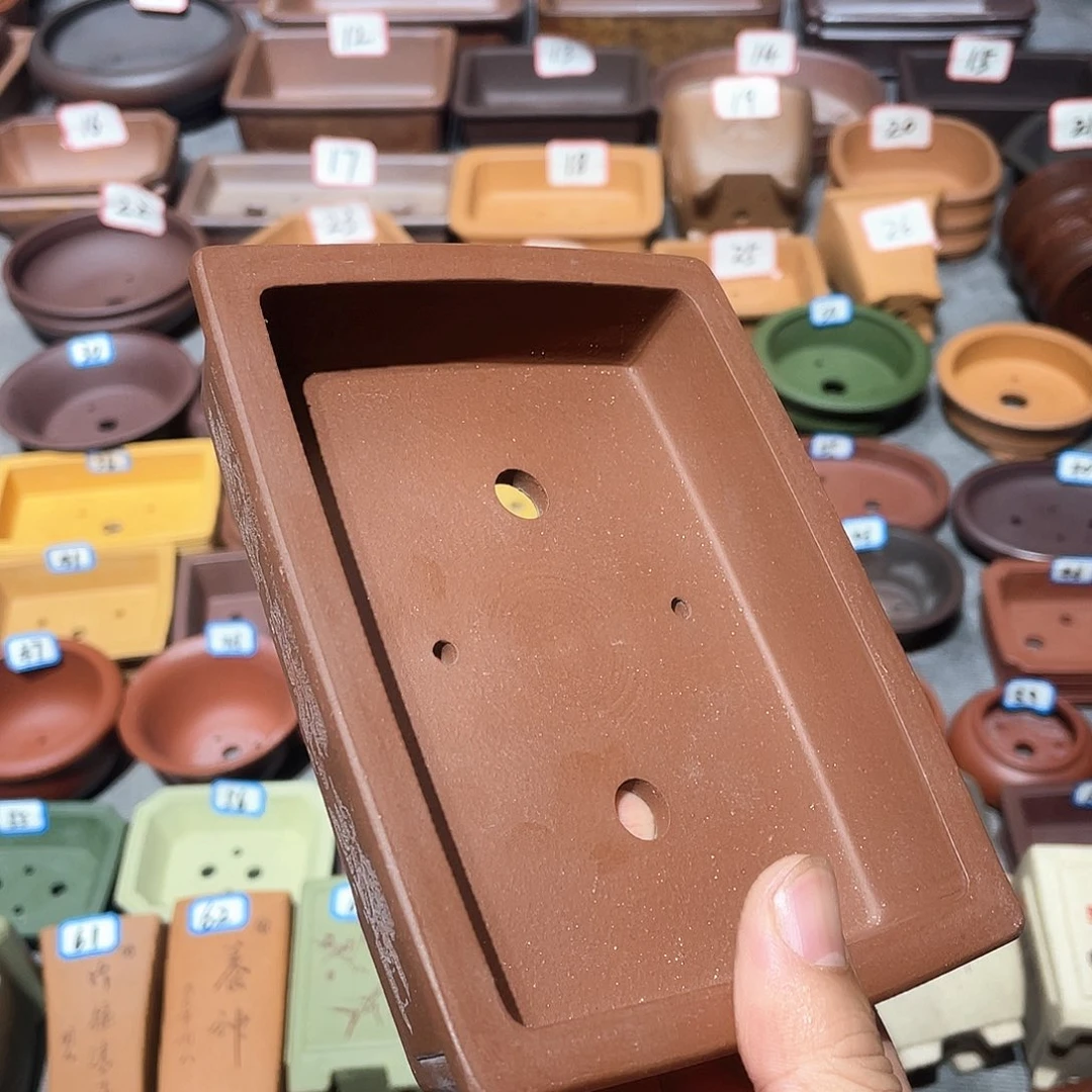 紫砂小盆13*9.5*2.3