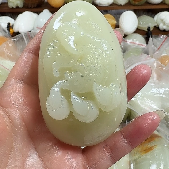 艾***辰砖雕石头手把件不退不换