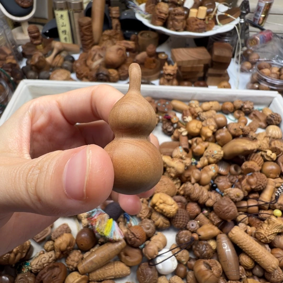 明***k檀香木葫芦老山檀