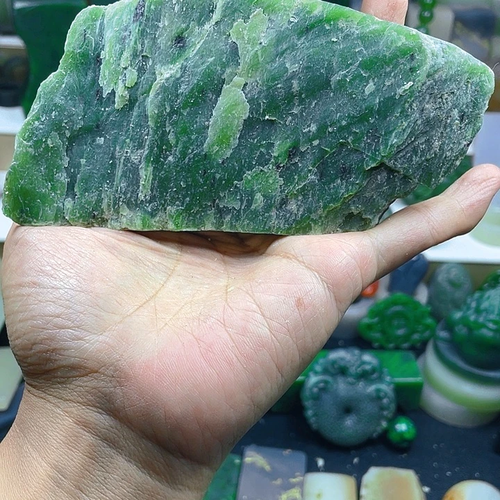 未镶嵌和田玉珠宝半成品