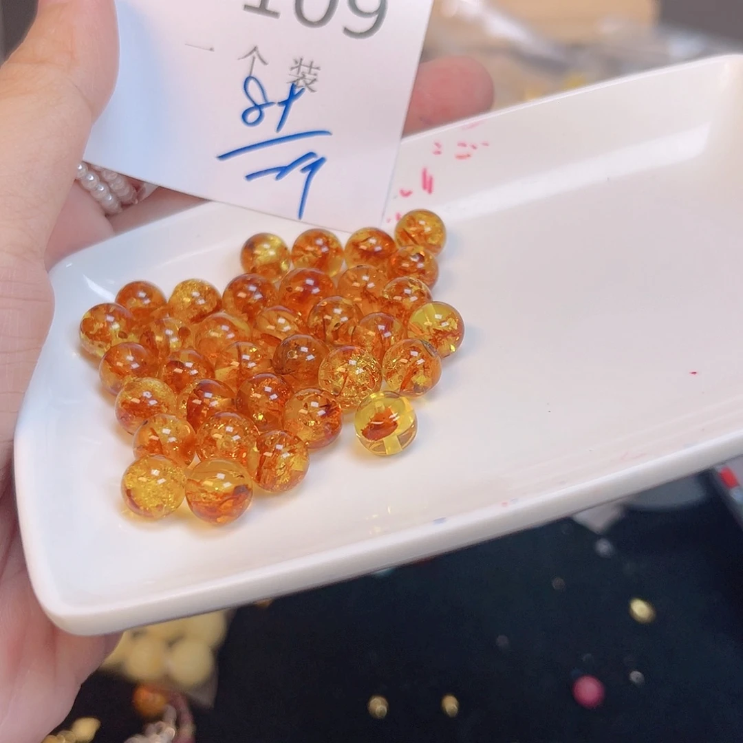 水晶珠宝半成品未镶嵌109 。