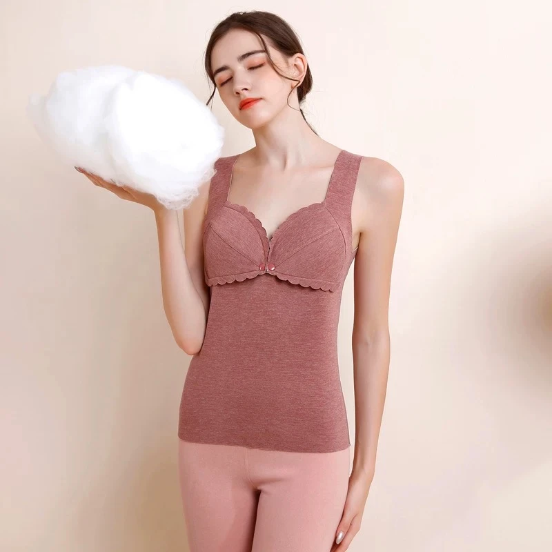 EX82孕妇豆沙粉色背心XL90-130