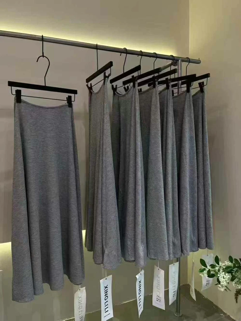 笑笑定制果冻空气层显瘦百搭气质款伞裙